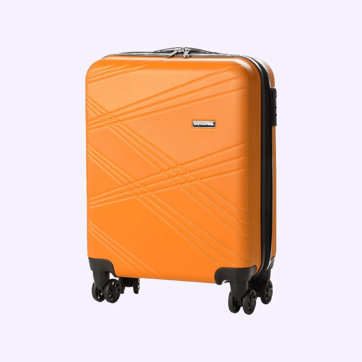 Orange suitcase